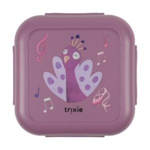 Snack box with clips – Ballerina Mrs. Peacock