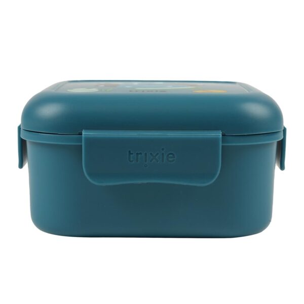 Snack box with clips – Ballplayer Mr. Triceratops