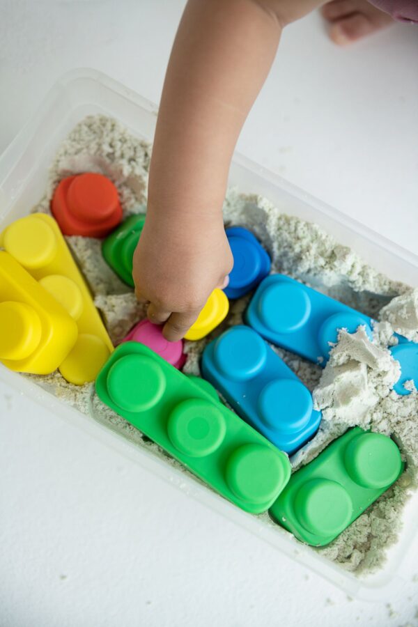Soft Blocks Set With Wheels – 21 pcs