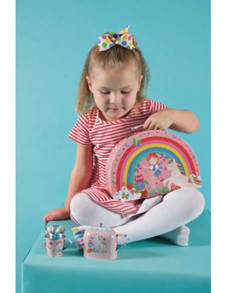 Tea and Cooking Set for Kids with Music – Rainbow Fairy Small