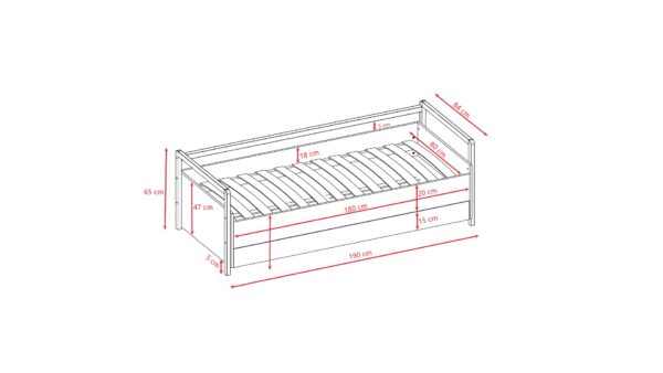 Victor Daybed with Drawers
