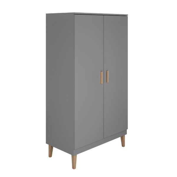 Wardrobe Kubi – Grey