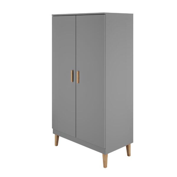 Wardrobe Kubi – Grey