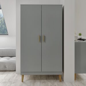 Wardrobe Kubi – Grey