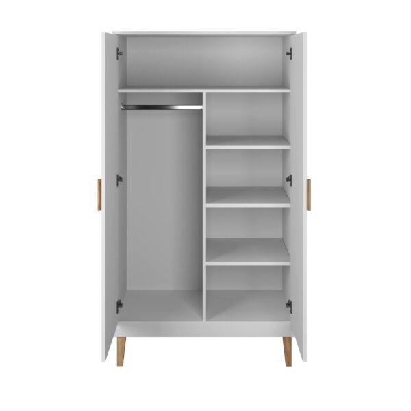 Wardrobe Kubi – White
