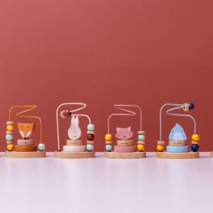 Wooden beads maze – Mr. Shark