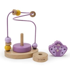 Wooden beads maze – Mrs. Peacock