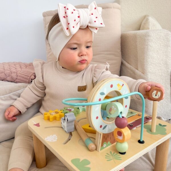 Wooden Educational Table Musical Sensory Maze 5in1