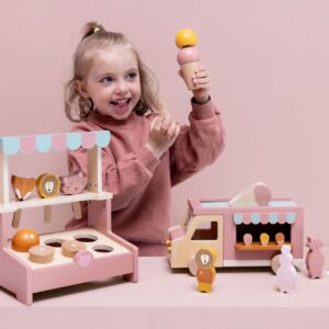 Wooden Ice Cream Truck
