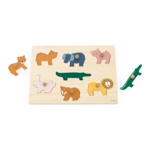 Wooden Puzzle, 7pcs – Trixie Baby Animals