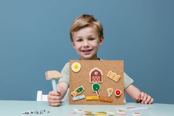 Wooden Tap Tap Game – Farm