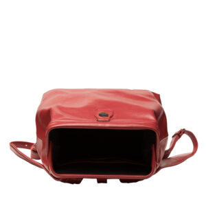 Red Leather Backpack – Medium & Large