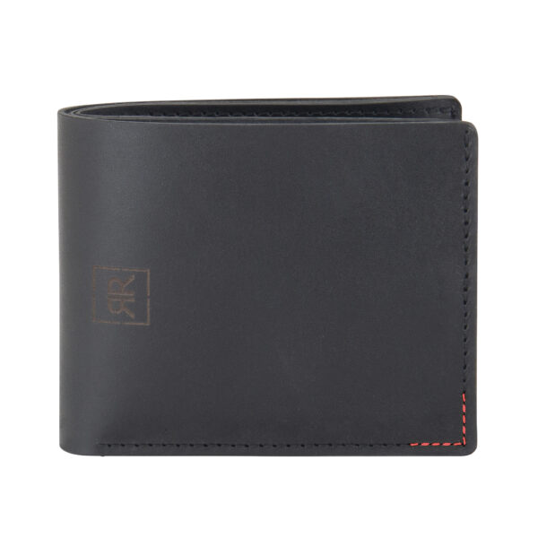 Billfold Wallet with Coin Pouch – Black