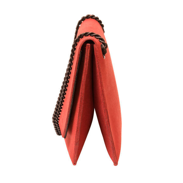 Chain Shoulder Bag – Red