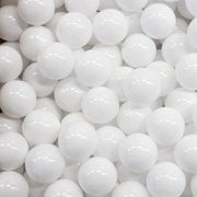 Soft Play Ball Pit Balls 500pc – White