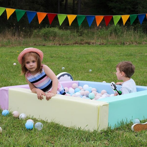 Soft Play Ball Pit – Light Pastel