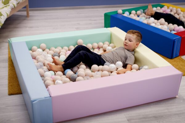 Soft Play Ball Pit – Light Pastel