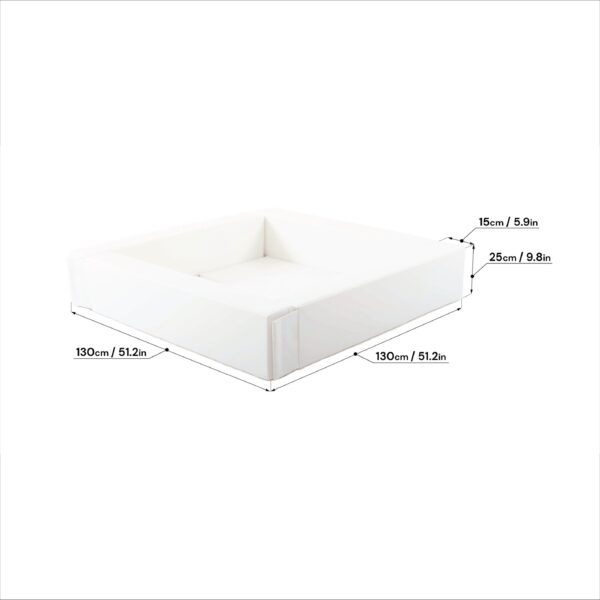 Soft Play Ball Pit – White