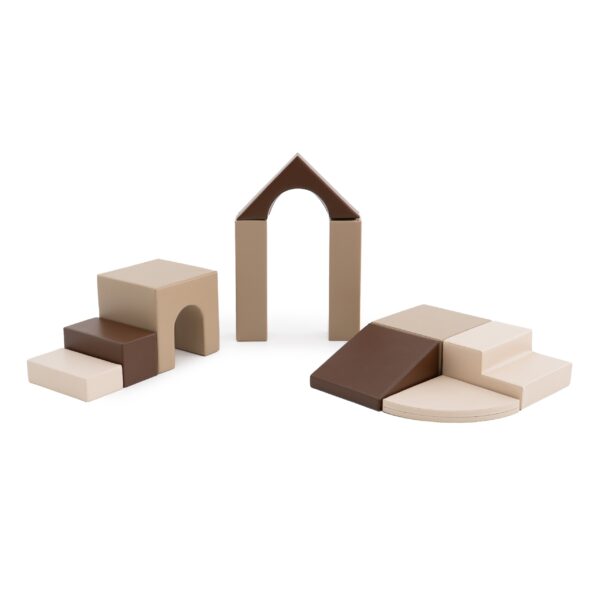 Soft Play 10 Foam Block Set – Chocolate Factory Creativity