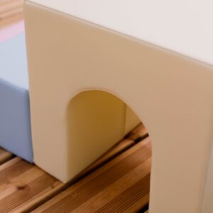Soft Play 10 Foam Block Set – Light Pastel Creativity