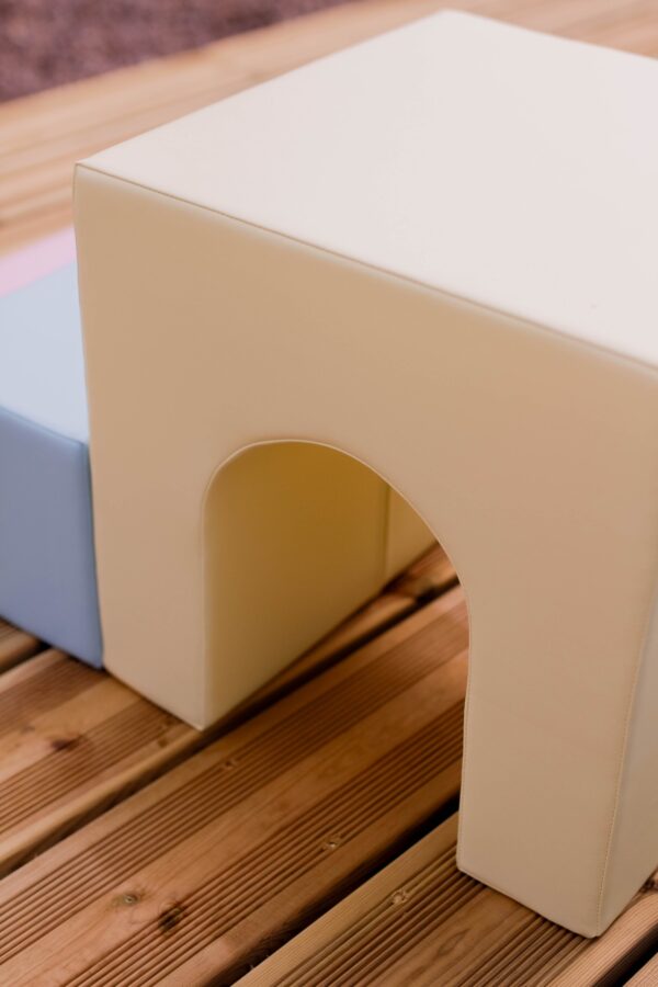 Soft Play 10 Foam Block Set – Light Pastel Creativity