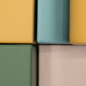Soft Play 6 Foam Block Set – Pastel Turquoise Explorer