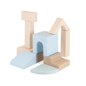 Multifunctional Soft Play Set Baby Gym – Earth Pastel