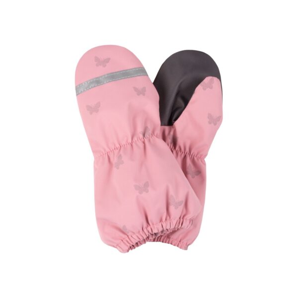 Pink Reflective Spring/Autumn Mittens