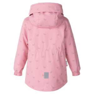 Pink Reflective Spring Parka