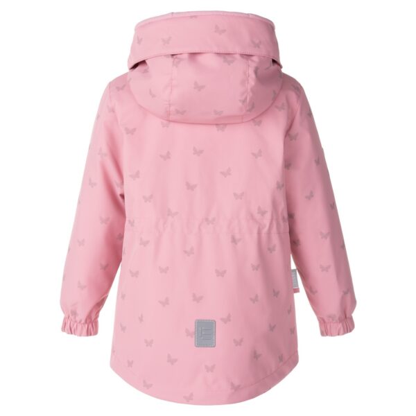 Pink Reflective Spring Parka