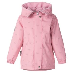 Pink Reflective Spring Parka