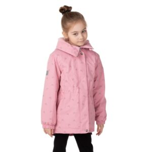 Pink Reflective Spring Parka