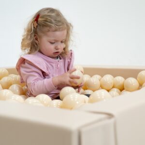 Soft Play Ball Pit Balls 500pc – Beige