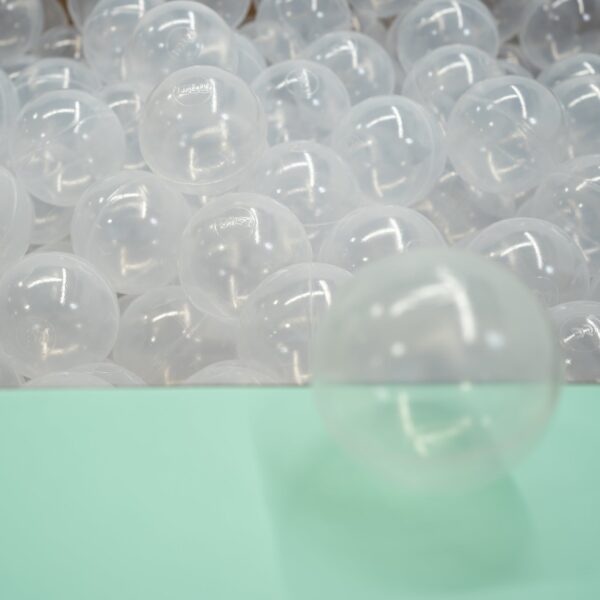 Soft Play Ball Pit Balls 500pc – Translucent
