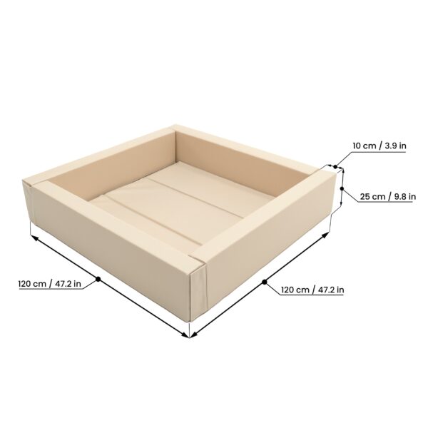 Soft Play Ball Pit – Beige