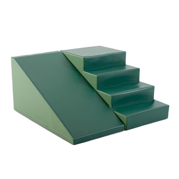 Soft Play Step and Slide Set – Green