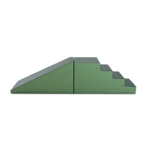 Soft Play Step and Slide Set – Green