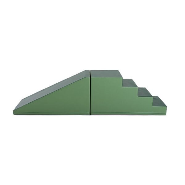 Soft Play Step and Slide Set – Green