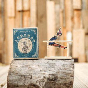 Wooden Toy Acrobat Boy
