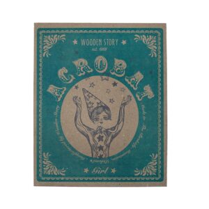 Wooden Toy Acrobat Girl