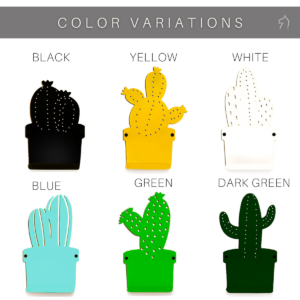 Cactus Hangers – Set of 6