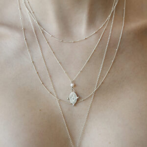 Morning Star Necklace – Recycled Silver