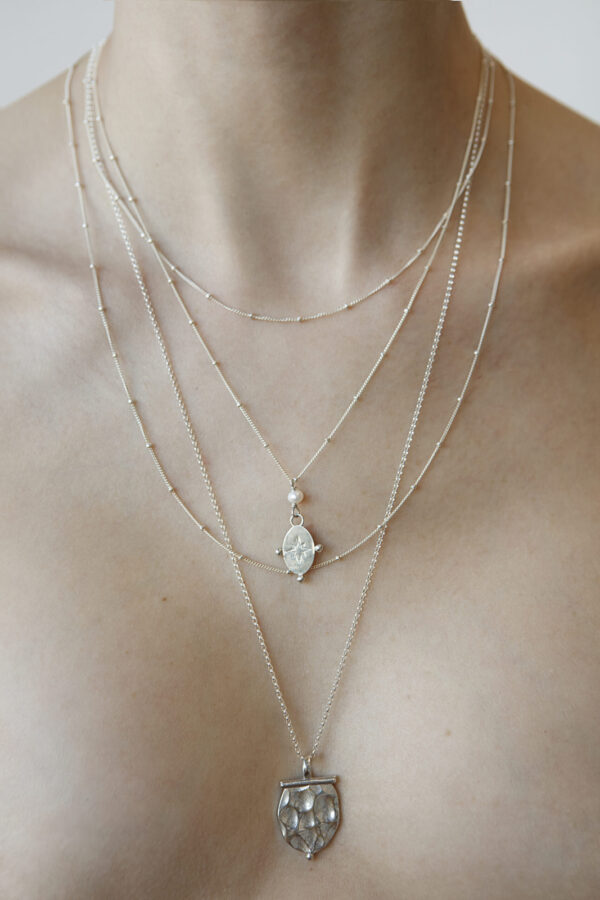 Morning Star Necklace – Recycled Silver