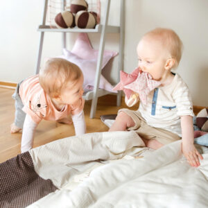 Starlets Baby Toy Set – 3 Stars with Ribbons