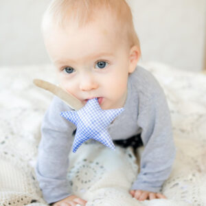 Baby Gift Set: Comfort Blanket & Magic Wand Toy