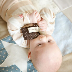 Baby Gift Set – Comfort Blanket & Rustling Flag Toy
