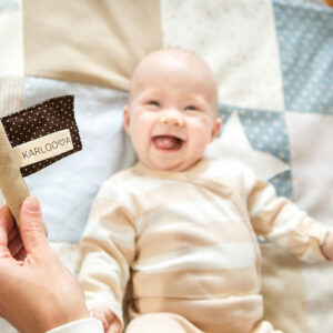 Baby Gift Set – Comfort Blanket & Rustling Flag Toy