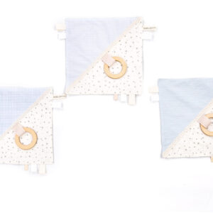 Baby Gift Set: Comfort Blanket & Magic Wand Toy