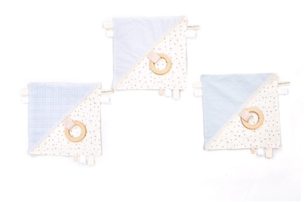 Baby Gift Set: Comfort Blanket & Magic Wand Toy