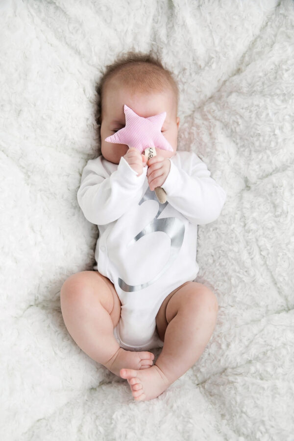 Baby Gift Set: Comfort Blanket & Magic Wand Toy